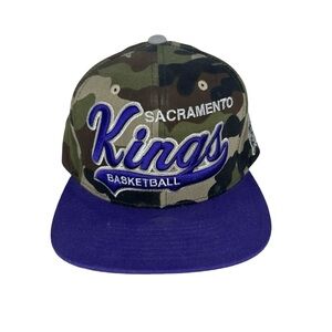 Mitchel and Ness camo Sacramento Kings hat